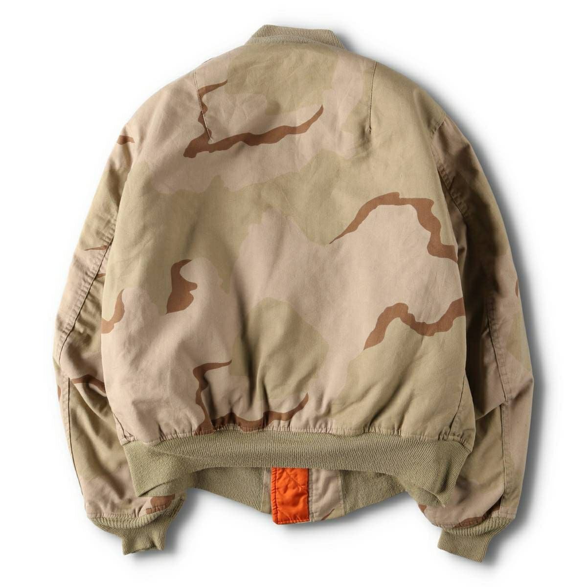 古着 80～90年代 民間品 アルファ ALPHA MA-1タイプ 迷彩柄 3C