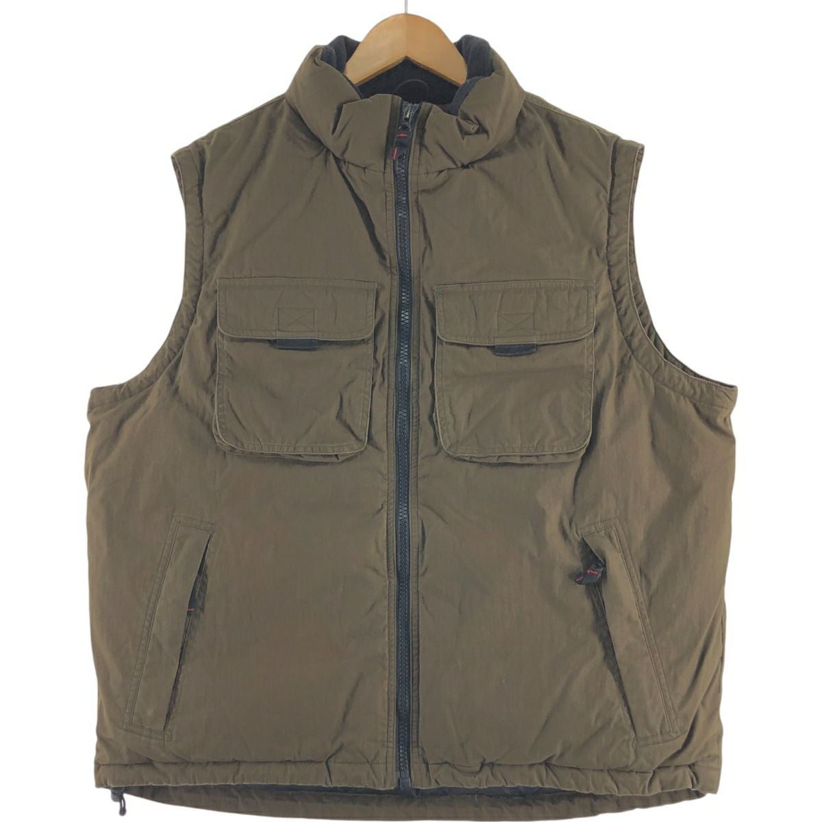 古着 エディーバウアー Eddie Bauer グースダウンベスト メンズL相当