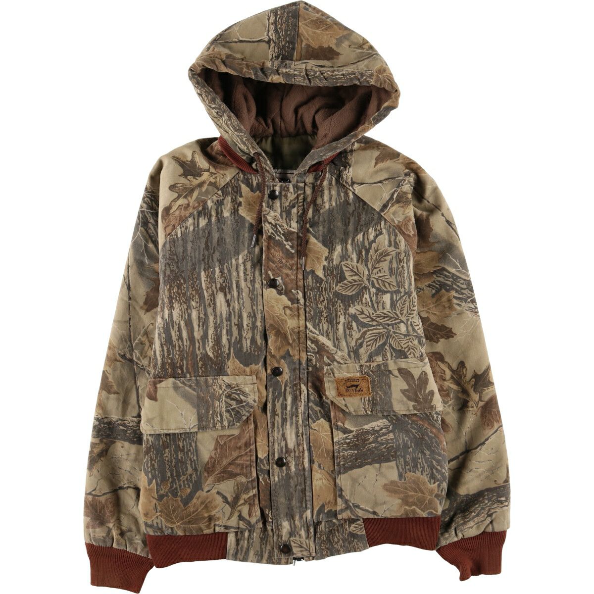 古着 90年代 ダックスバック Duxbak 迷彩柄 リアルツリーカモ 中綿