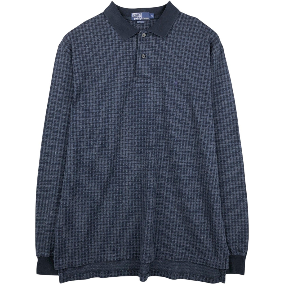 古着 ラルフローレン Ralph Lauren POLO RALPH LAUREN 千鳥格子柄 長袖
