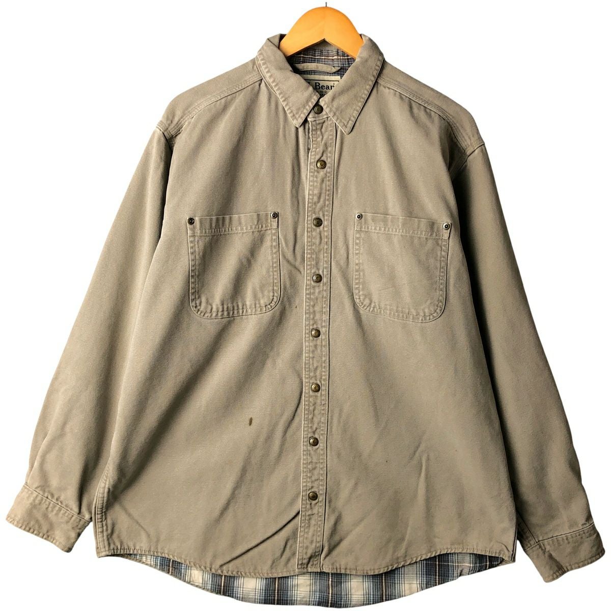 古着 90～00年代 エルエルビーン L.L.Bean 長袖 ダックワークシャツ
