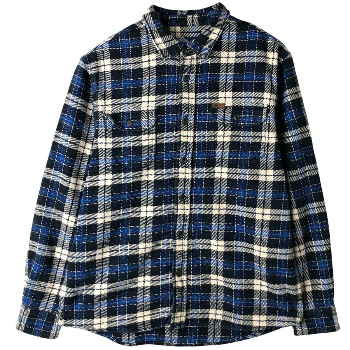 古着 オービス ORVIS 長袖 ヘビーネルチェックシャツ メンズL相当