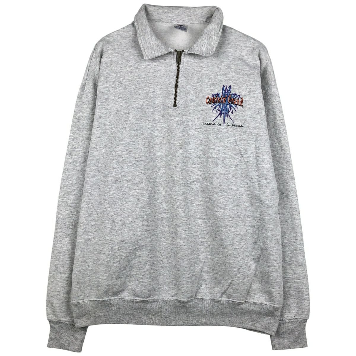 古着 00年代～ ジャージーズ Jerzees SUPER SWEATS ハーフジップ