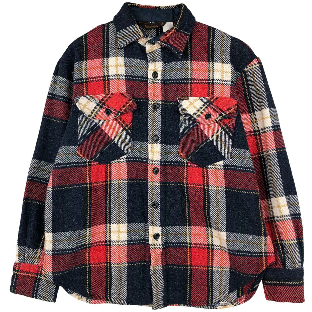 古着 ラングラー Wrangler 中綿入り ダックベスト メンズL相当