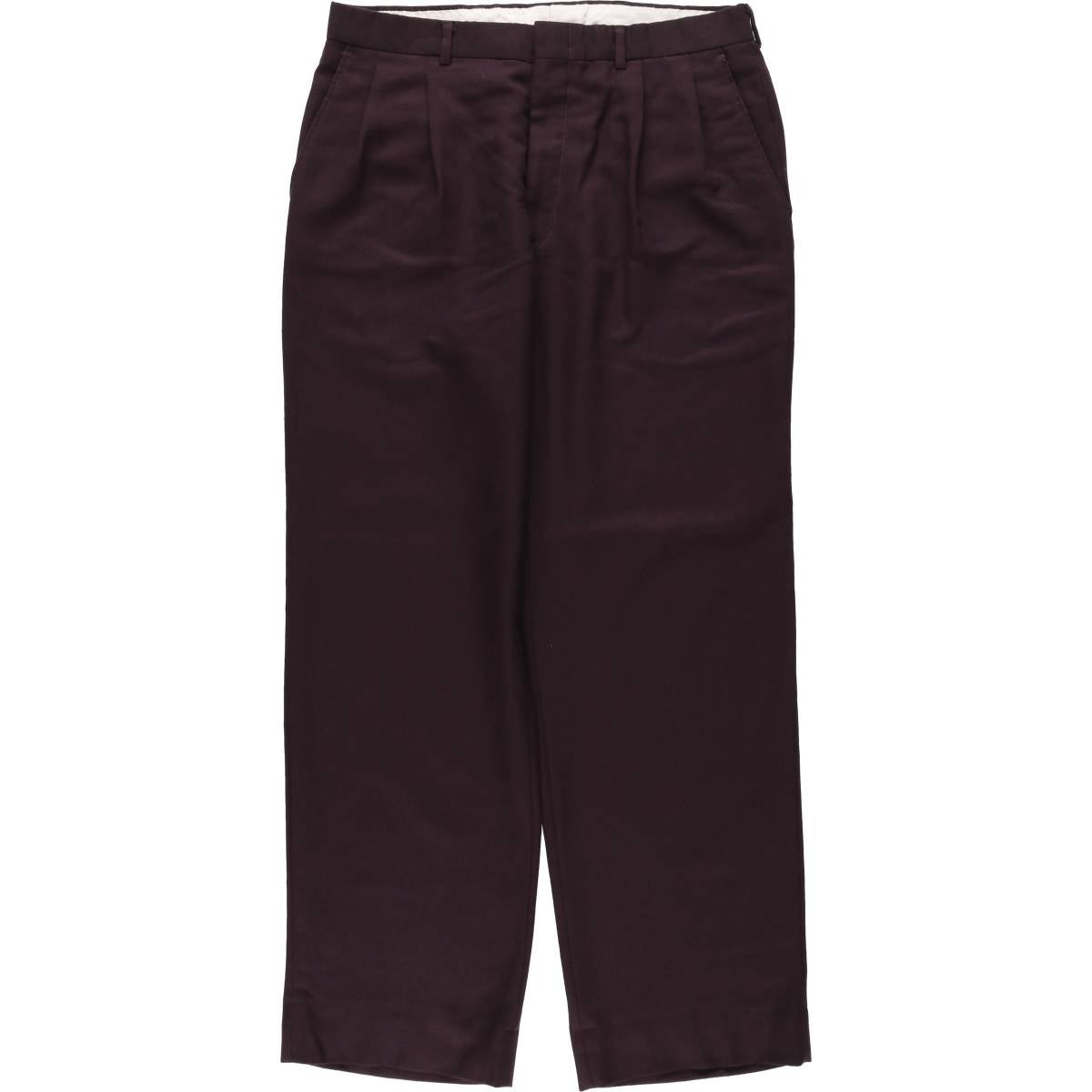 古着 ALEXANDER JULIAN COLOURS ツータック コーデュロイパンツ メンズ