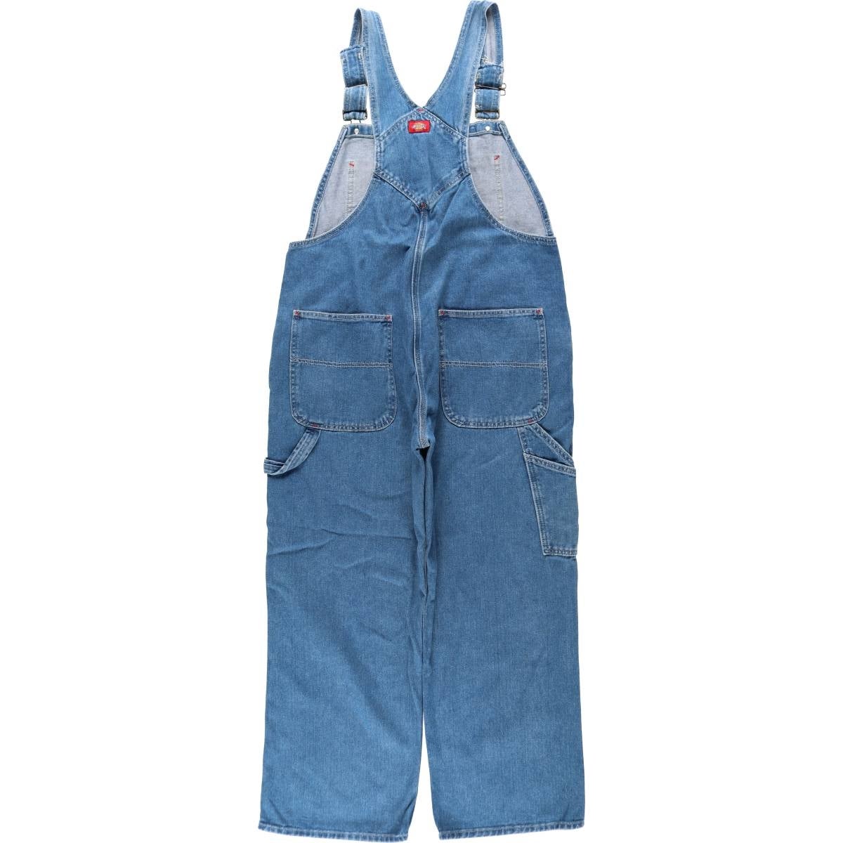 古着 ディッキーズ Dickies デニムオーバーオール メンズw36相当
