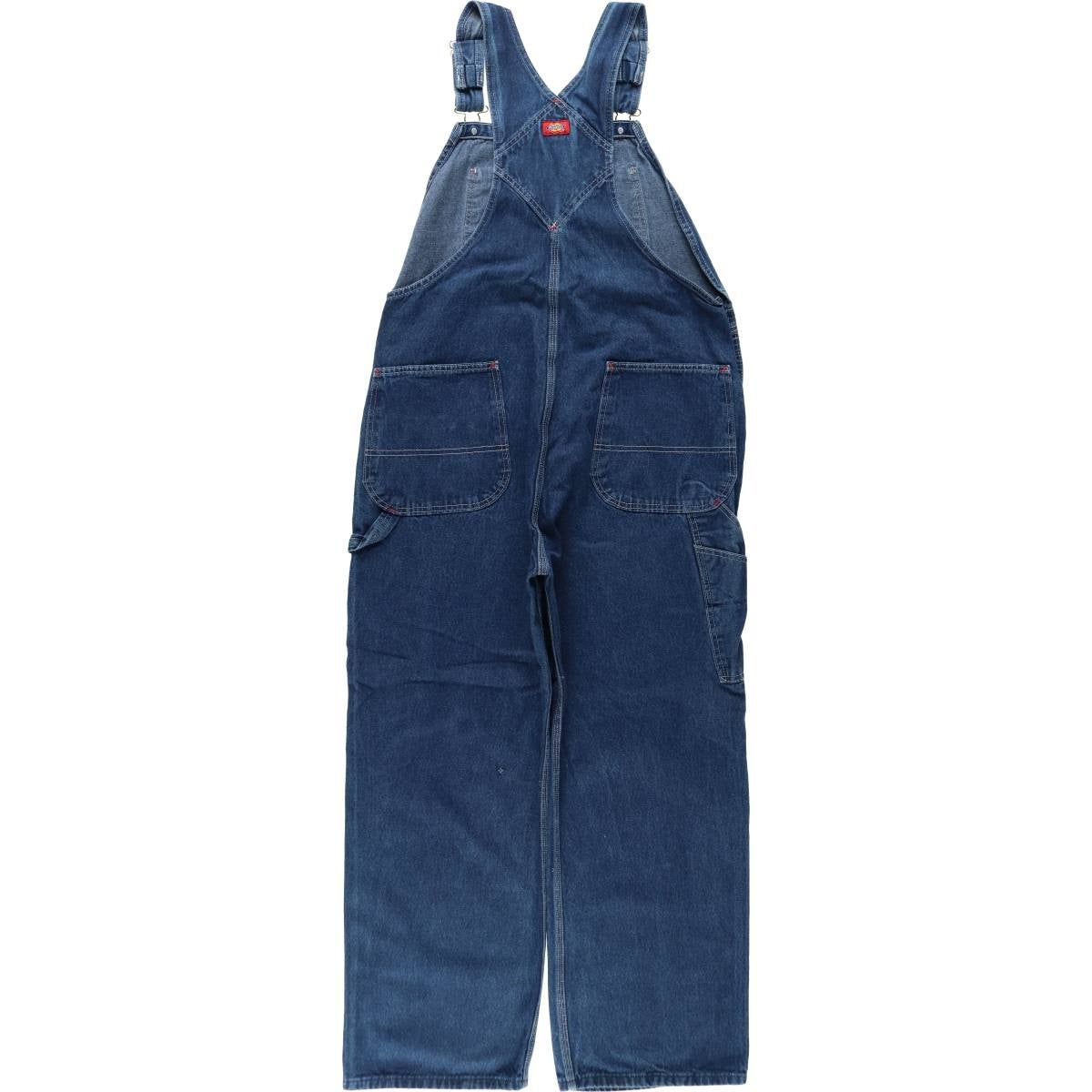 古着 ディッキーズ Dickies デニムオーバーオール メンズw39相当