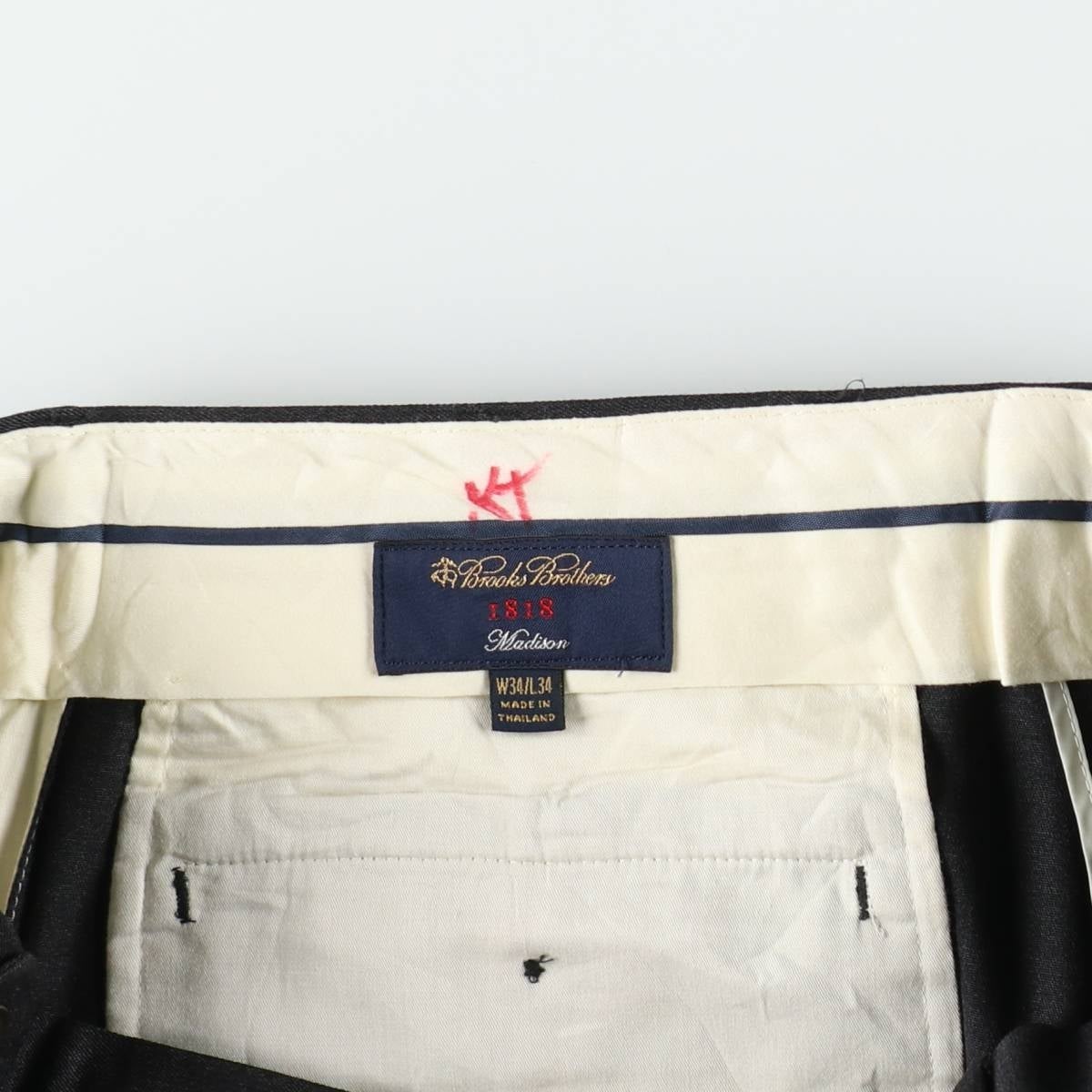 古着 ブルックスブラザーズ Brooks Brothers 1818 Madison ツータック