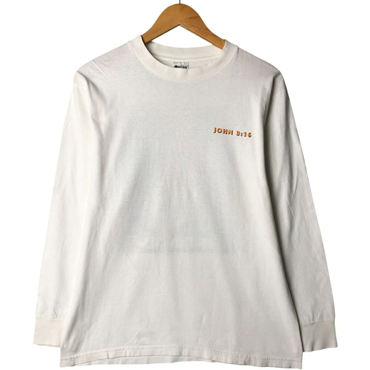 古着 90年代 MURINA ロングTシャツ ロンT USA製 メンズM相当