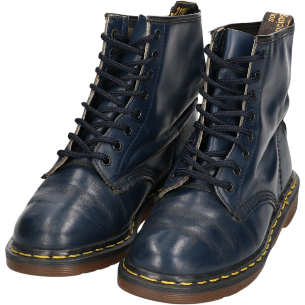 古着 ドクターマーチン Dr.Martens 厚底 サイドジップ 8ホールブーツ 4