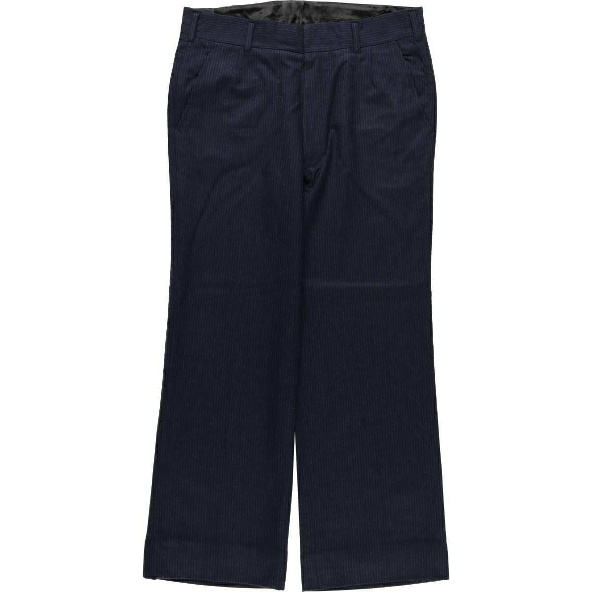 古着 ピエールカルダン PIERRE CARDIN ワンタック ウールパンツ