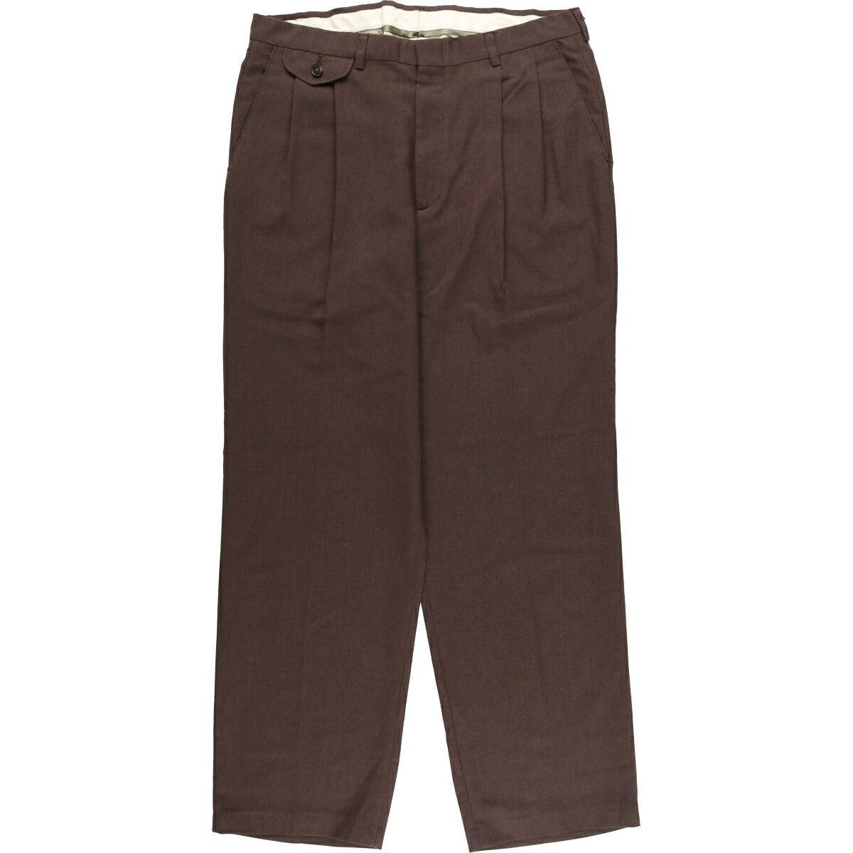 古着 ハガー Haggar Imperial ウールパンツ スラックス メンズw34相当