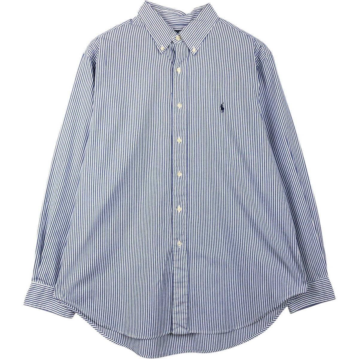 新品未使用タグ付き　ラルフローレン　現行　ストライプド コットンシャツ XL相当 古着 ラルフローレン Ralph Lauren CLASSIC FIT 長袖 ボタンダウン