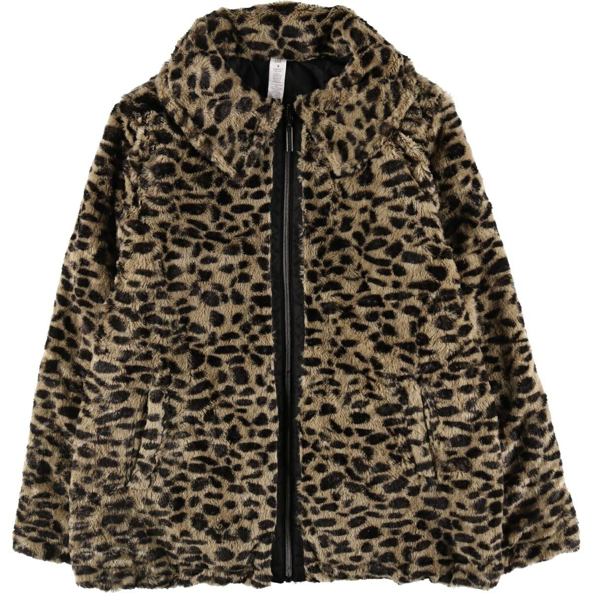 古着 LOVE LIFE LIVE レオパード柄 ヒョウ柄 リバーシブル フェイク