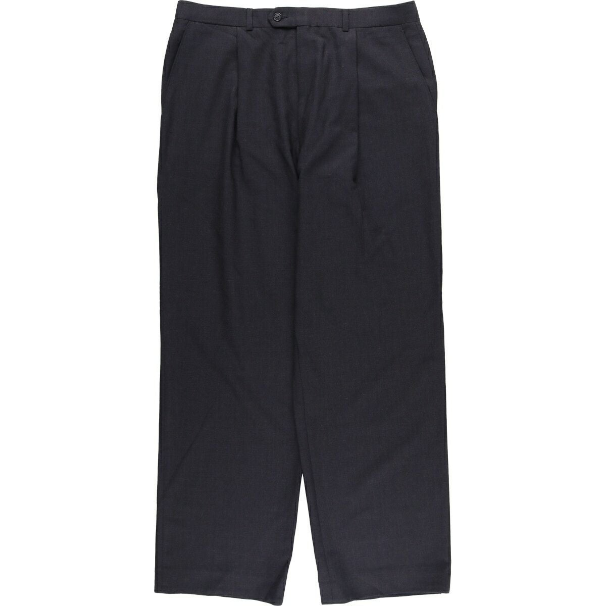 古着 ダナキャランニューヨーク DKNY ワンタック スラックス ワイド
