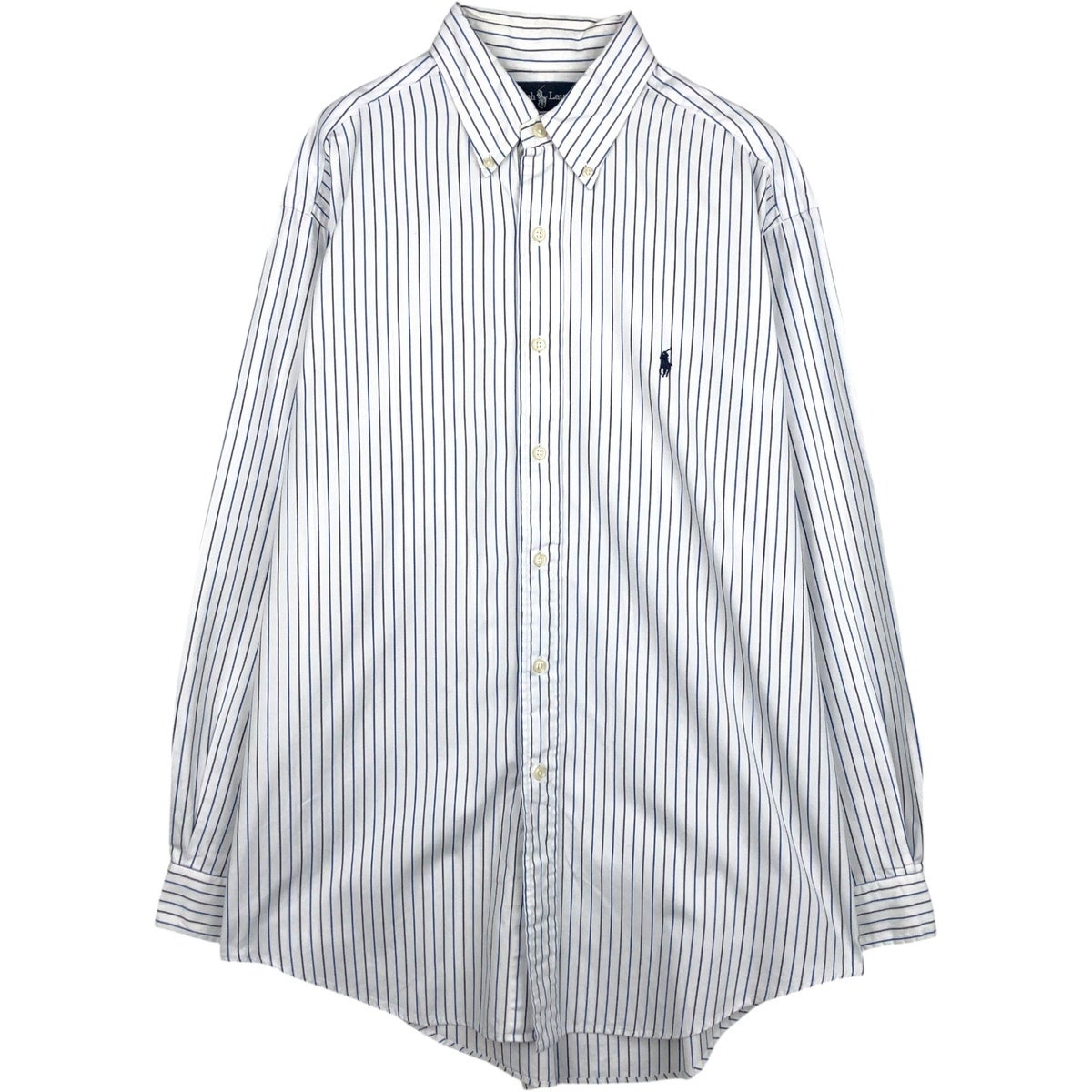 古着 ラルフローレン Ralph Lauren YAMOUTH 長袖 ボタンダウン