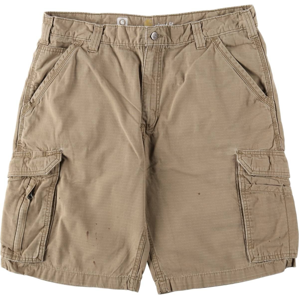 古着 カーハート Carhartt RELAXED FIT FORCE リップストップ カーゴ
