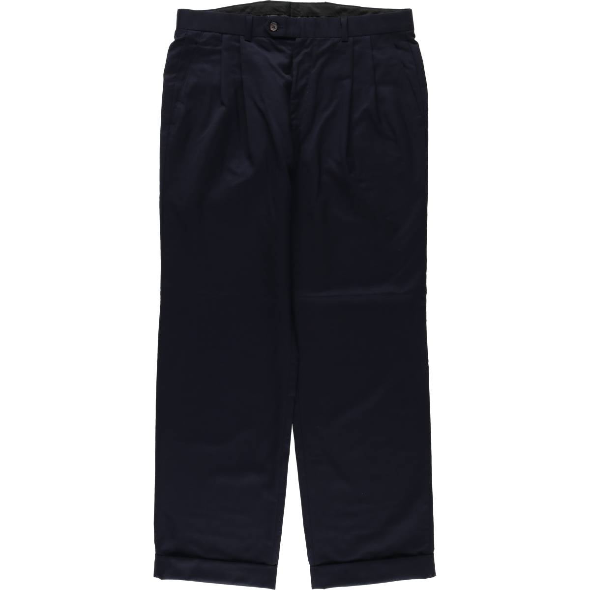 古着 ラルフローレン Ralph Lauren LAUREN ローレン ツータック ウール