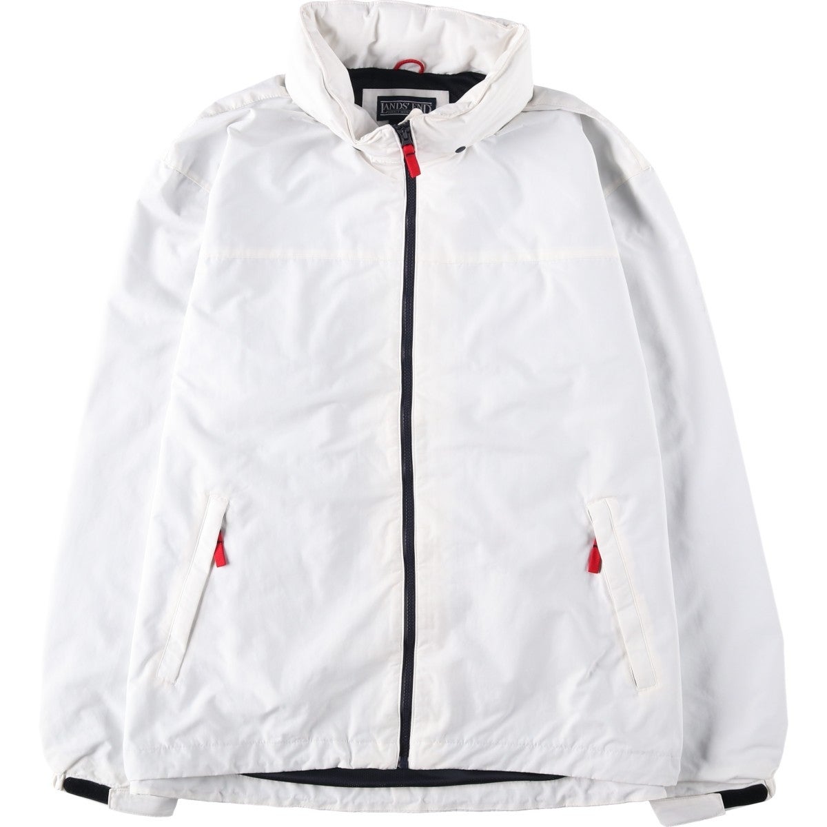 古着 80～90年代 ランズエンド LANDSEND ナイロンパーカー メンズXL