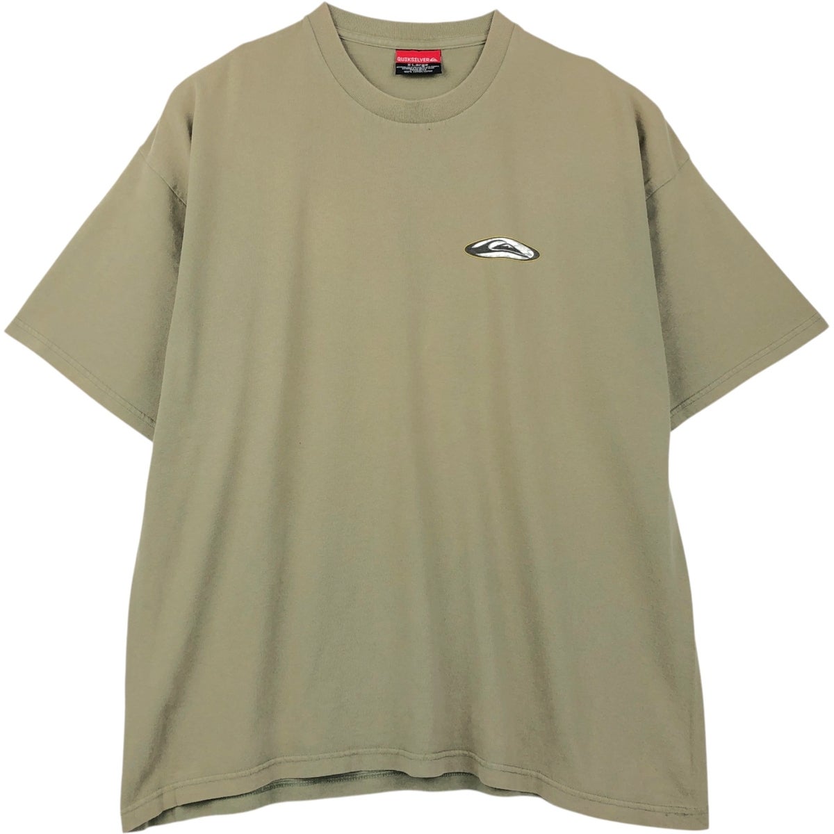 古着 クイックシルバー QUIKSILVER 両面プリント サーフ スケートT