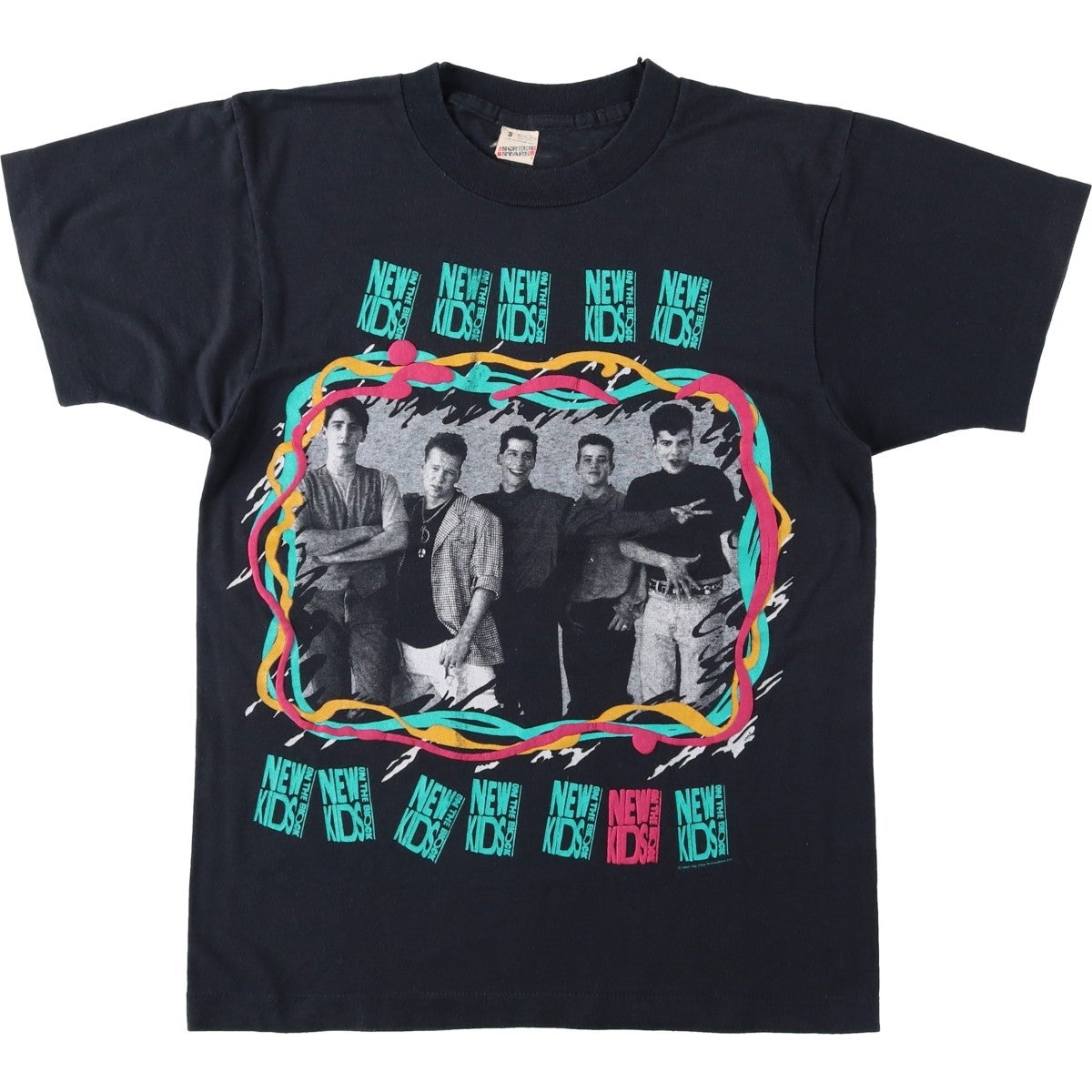 SCREEN STARS スクリーンスターズ ヴィンテージTシャツ US 古着 古着 80年代 スクリーンスターズ SCREEN STARS NEW KIDS ON THE BLOCK