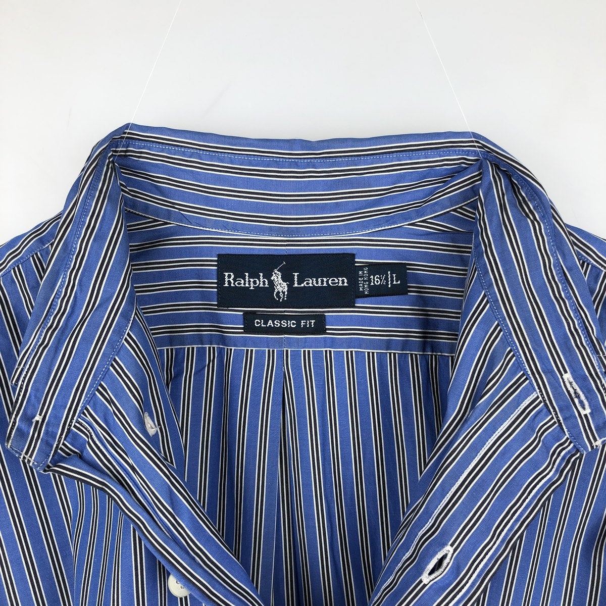 古着 ラルフローレン Ralph Lauren CLASSIC FIT マルチストライプ 長袖