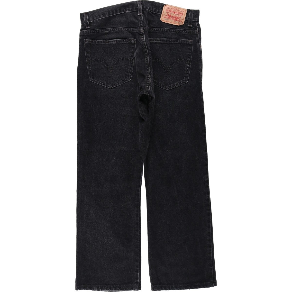 古着 00年代 リーバイス Levis 517 BOOT CUT ブラックデニム ブーツ