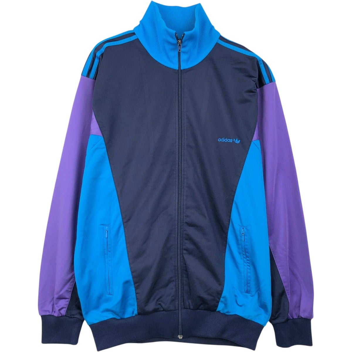 古着 80年代 アディダス adidas トレフォイルロゴ ジャージ トラック