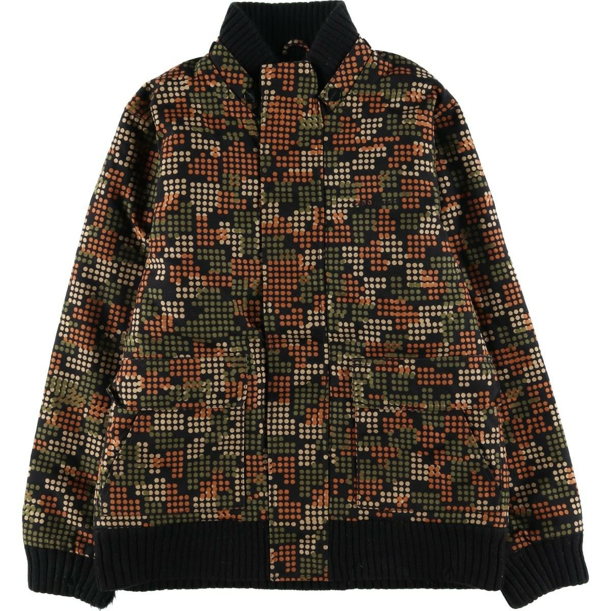 古着 カーハート Carhartt アクティブジャケット チェック柄 フード