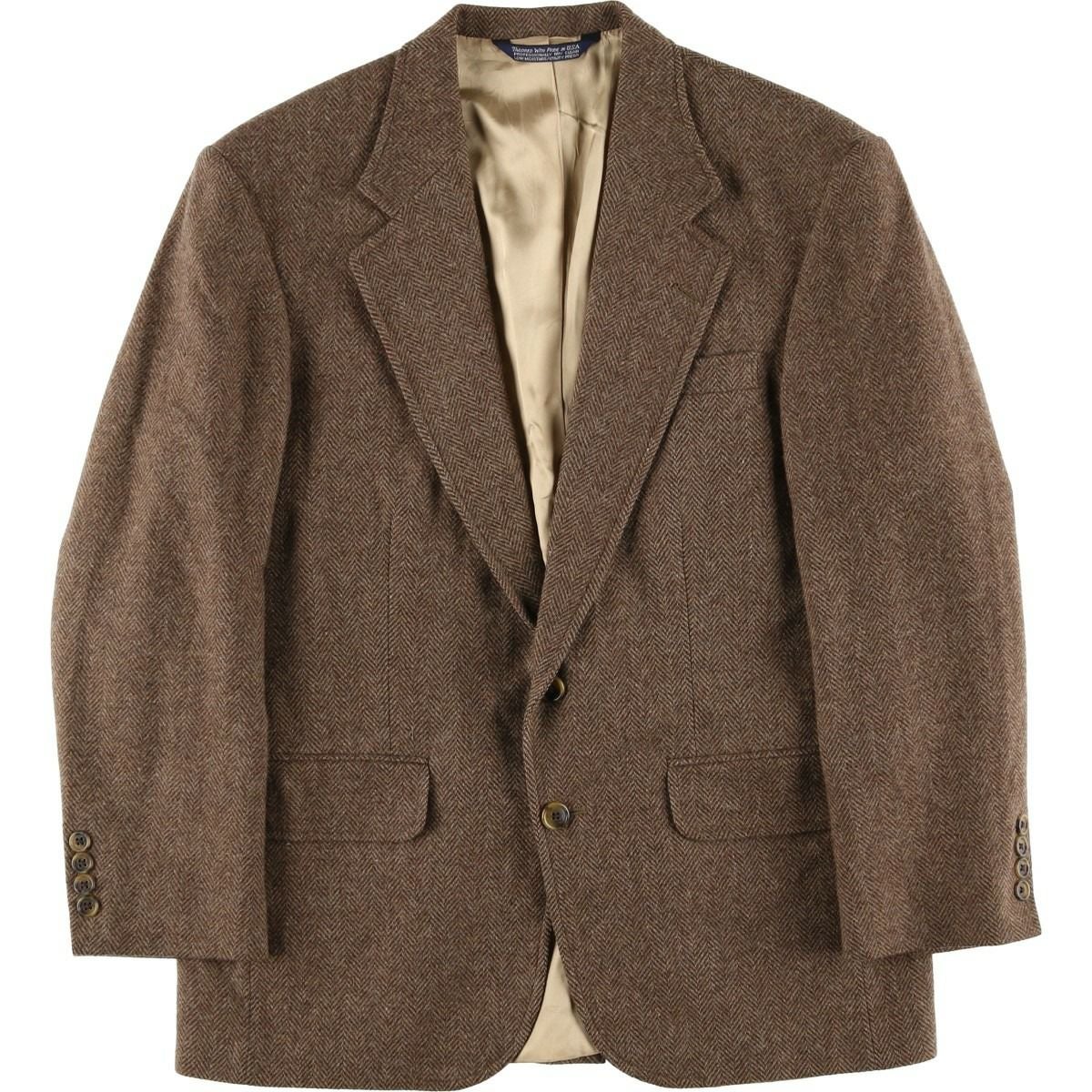 古着 80～90年代 ランズエンド LANDS END Harris Tweed ハリスツイード