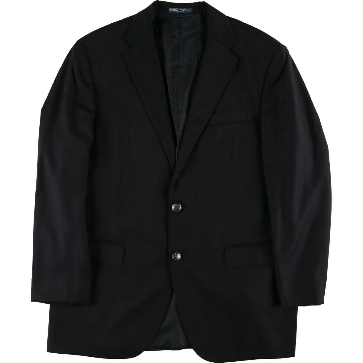 特価　ポロラルフローレン イタリア製 ウール シルク混 テーラードジャケット 古着 ラルフローレン Ralph Lauren POLO by Ralph Lauren ウール