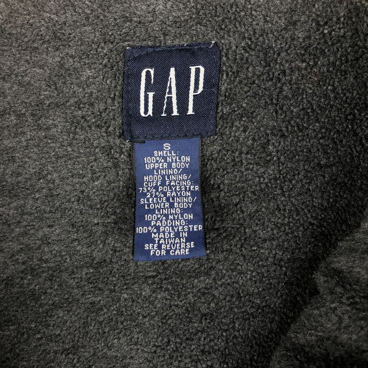 古着 90年代 ギャップ GAP オールドギャップ 中綿パーカー パファー