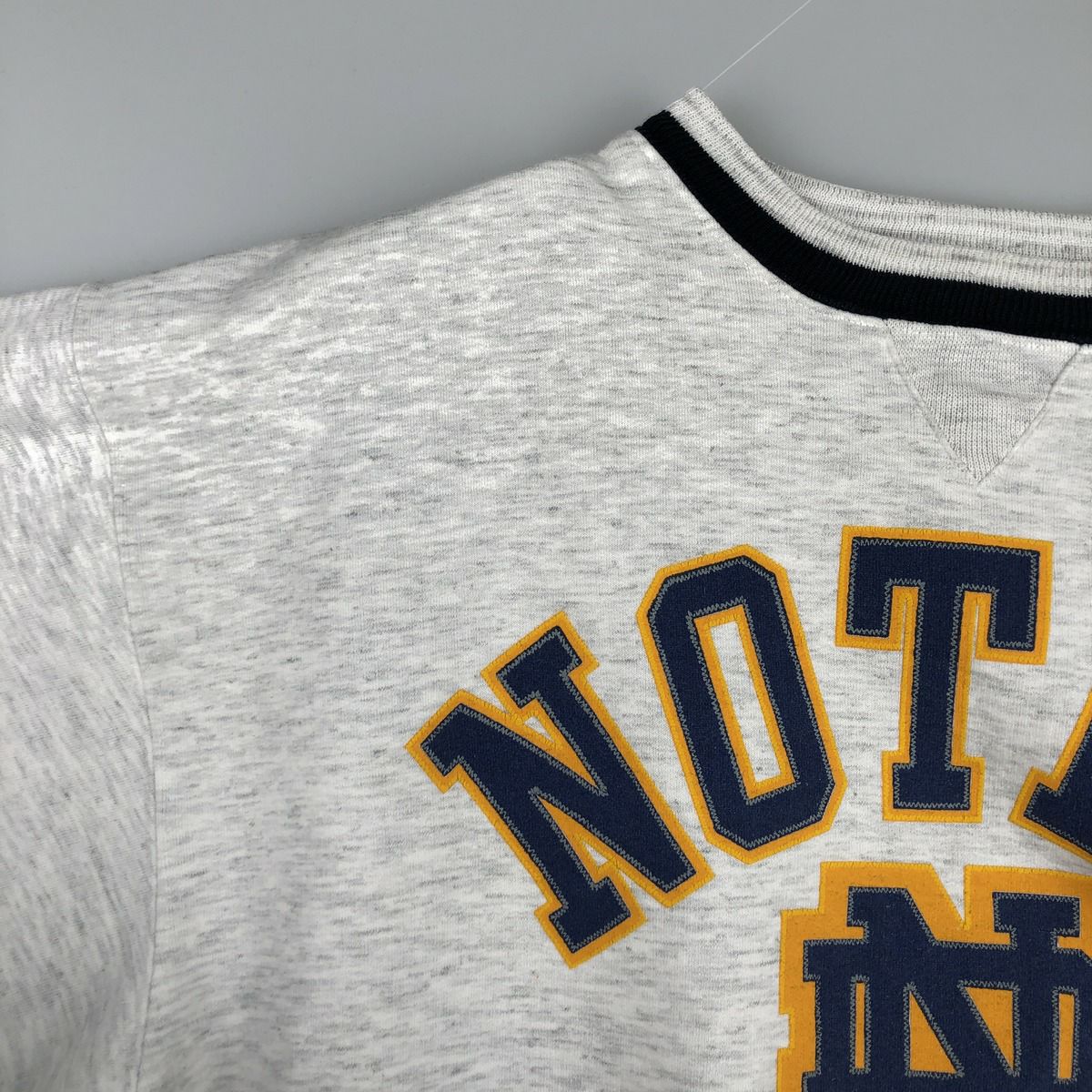 古着 90年代 BAC PREMIER NOTRE DAME ノートルダム大学 3連プリント