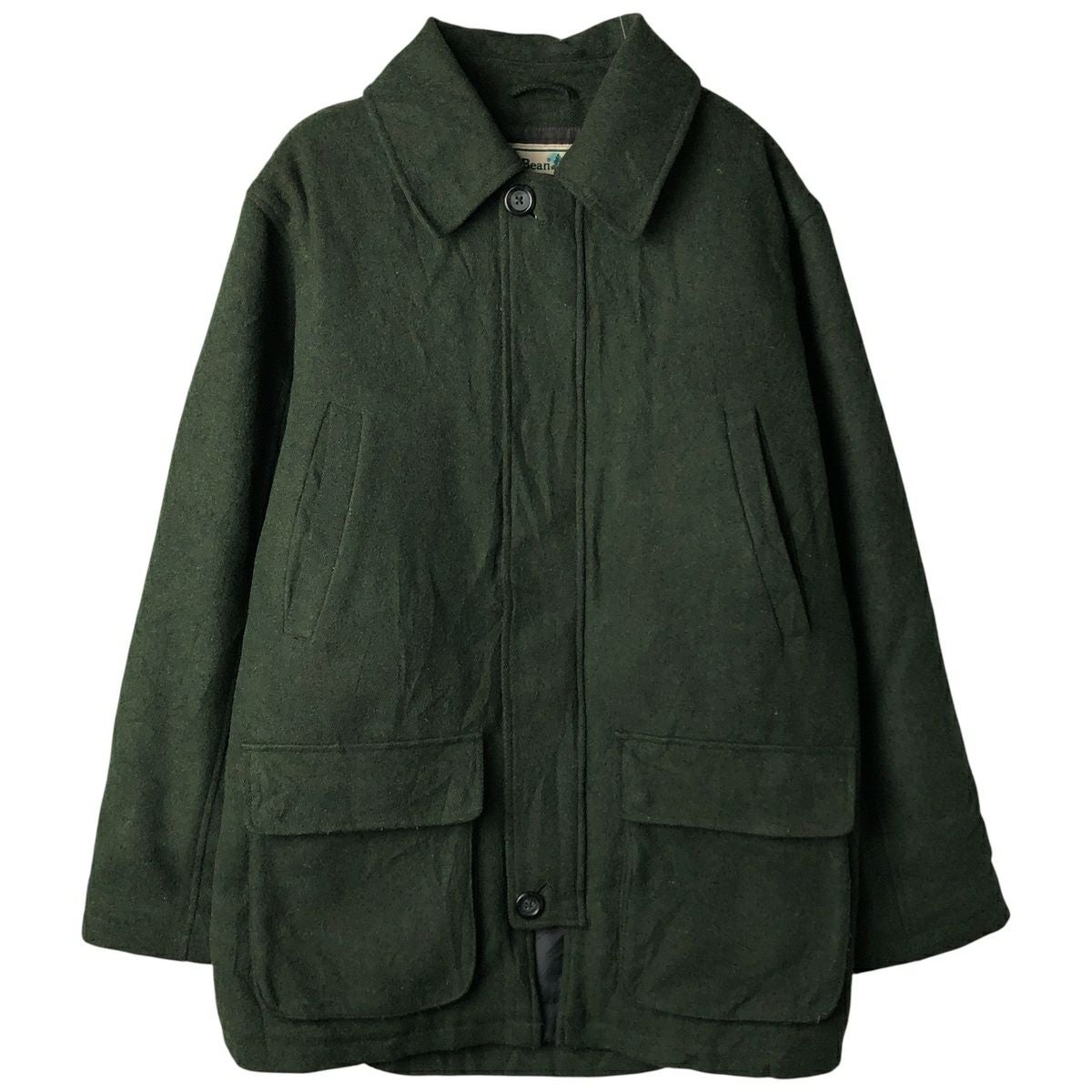 古着 90～00年代 エルエルビーン L.L.Bean 中綿入り ワックスコットン