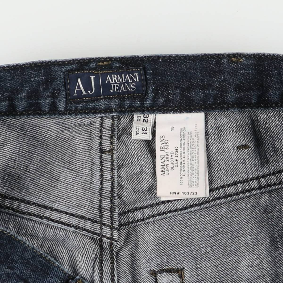 古着 ジョルジオアルマーニ Giorgio Armani JEANS INDIGO テーパード