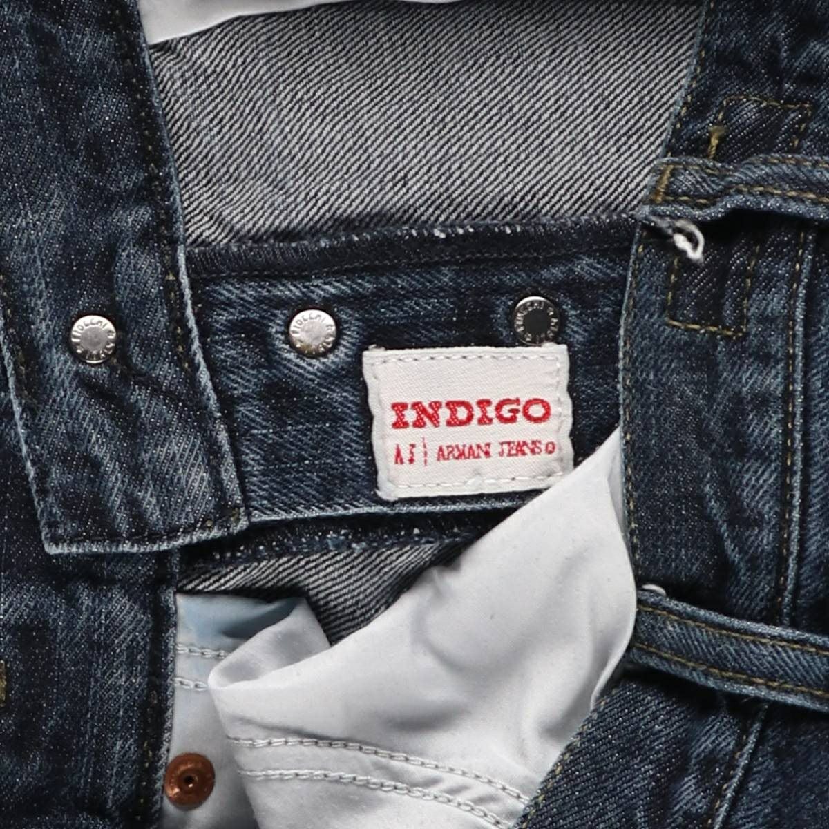 古着 ジョルジオアルマーニ Giorgio Armani JEANS INDIGO テーパード