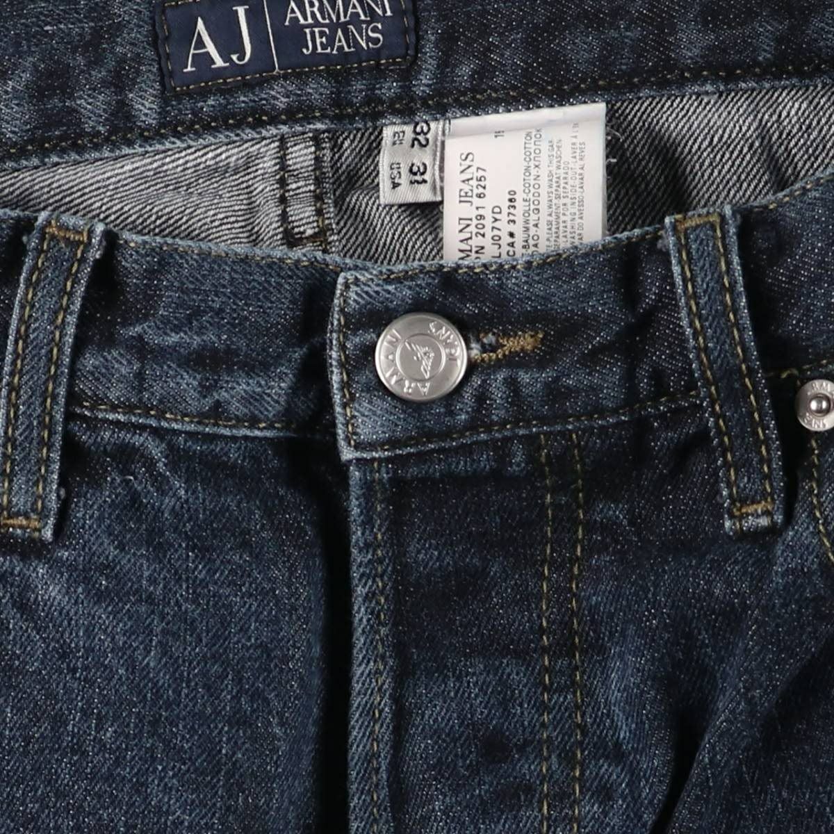 古着 ジョルジオアルマーニ Giorgio Armani JEANS INDIGO テーパード
