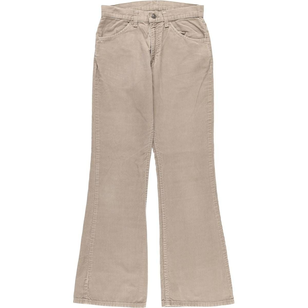 古着 70～80年代 リーバイス Levis フレアカット コーデュロイパンツ