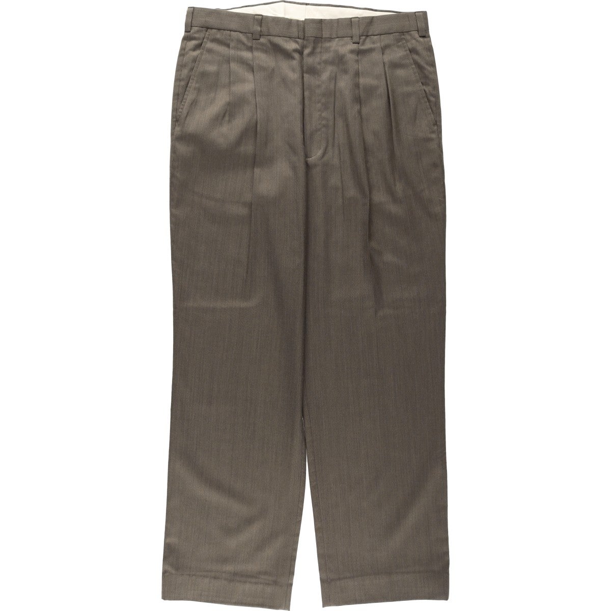古着 リズクレイボーン Liz Claiborne ツータック スラックスパンツ