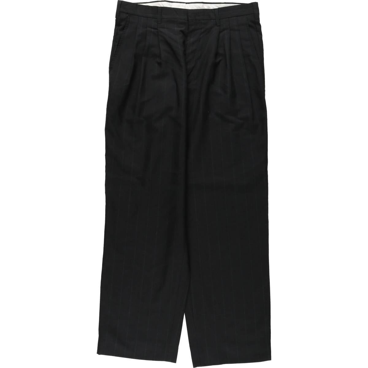 古着 90年代 PRONTO-UOMO スリータック ウールパンツ スラックス
