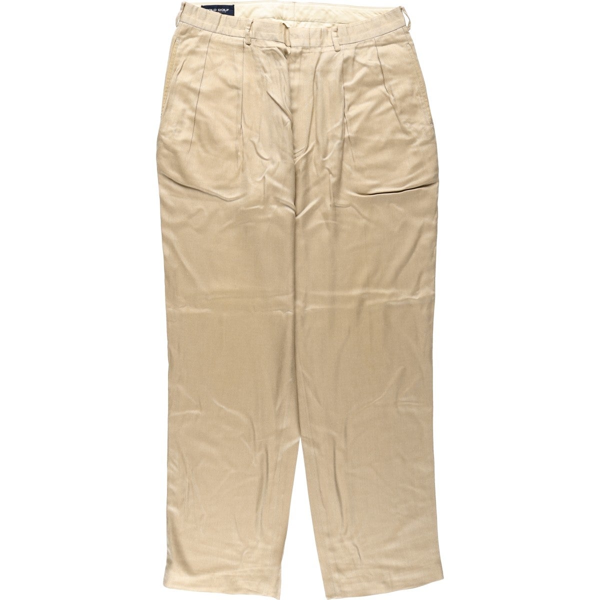 古着 ラルフローレン Ralph Lauren POLO GOLF ポロゴルフ ツータック スラックスパンツ メンズw35相当/eaa651034 古着 ラルフローレン Ralph Lauren POLO GOLF ポロゴルフ ツータック