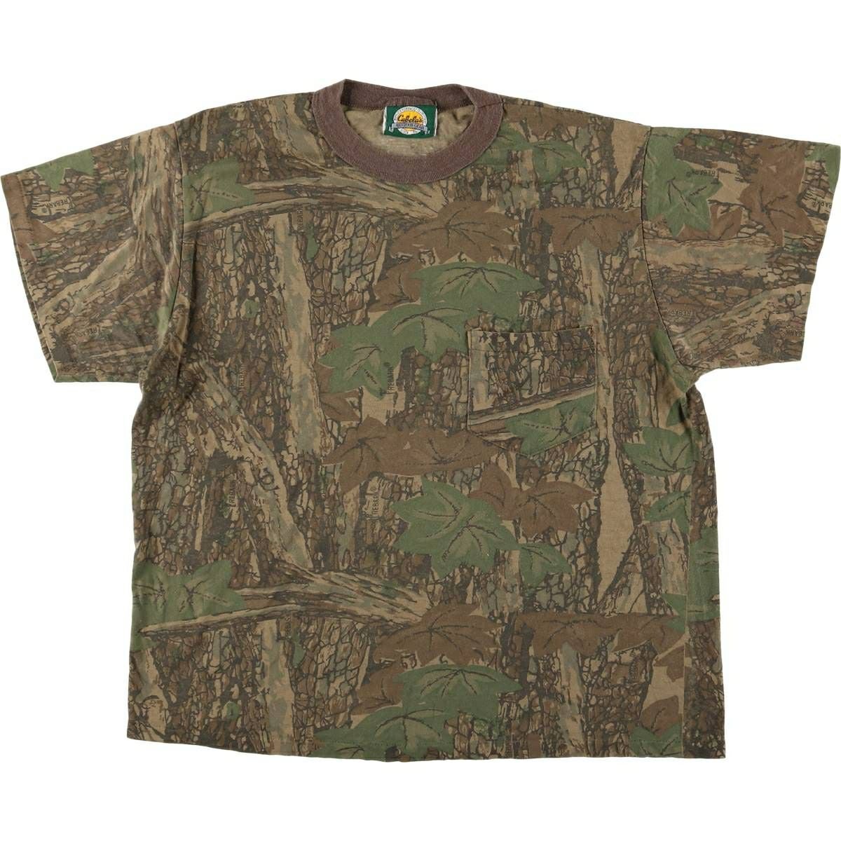 古着 90～00年代 カベラス Cabelas 迷彩柄 リアルツリーカモ フリース