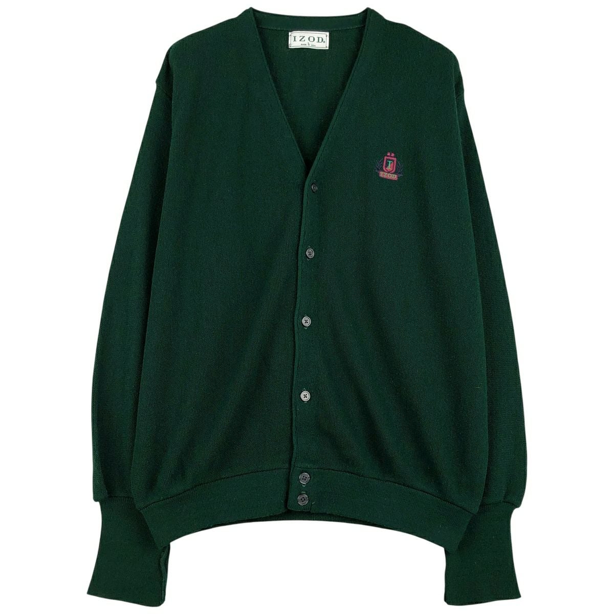 古着 90年代 アイゾット IZOD アクリルニットカーディガン USA製