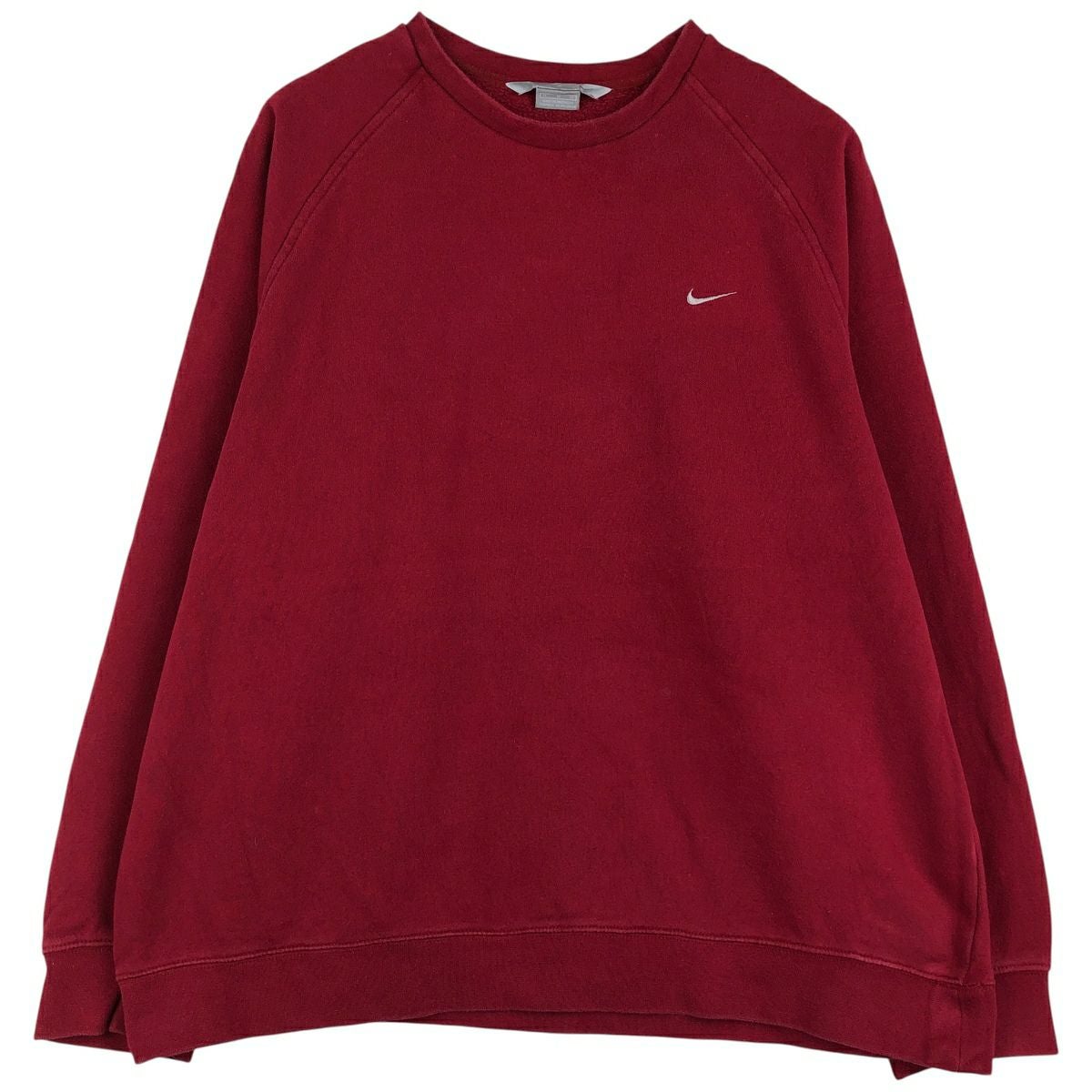 古着 80年代 ナイキ NIKE 紺タグ ハーフボタン スウェットシャツ