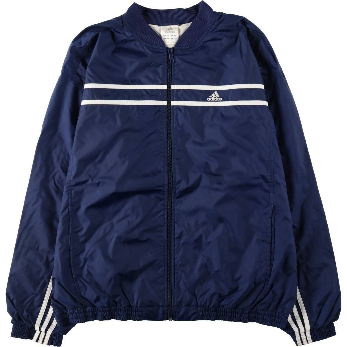 古着 00年代 アディダス adidas ハーフジップ ナイロンプルオーバー