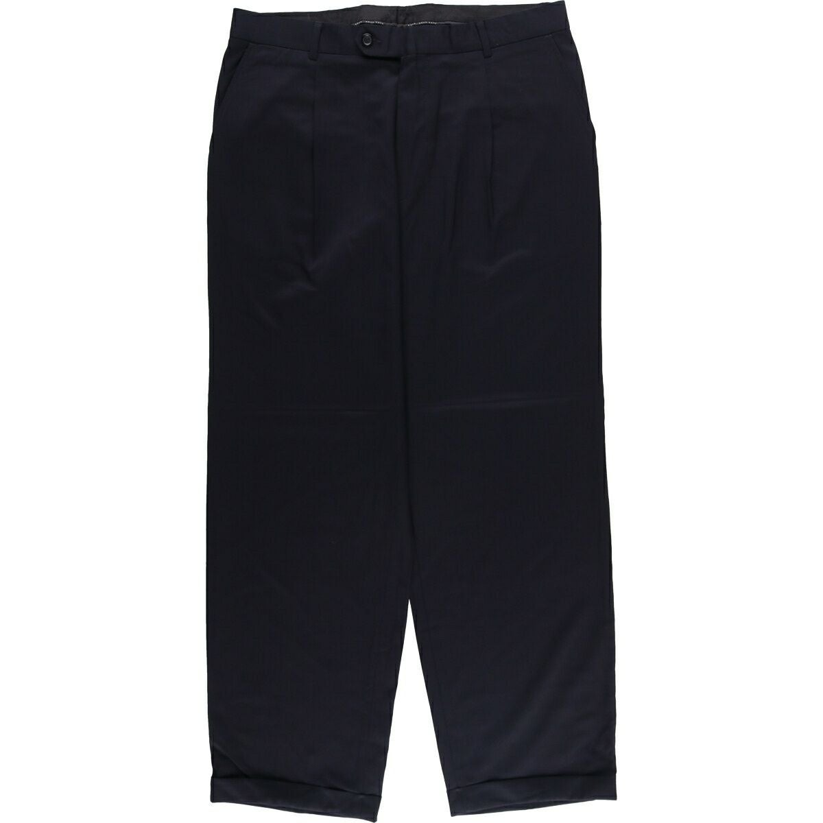 古着 ヒューゴボス HUGO BOSS ストライプ柄 ウールパンツ スラックス