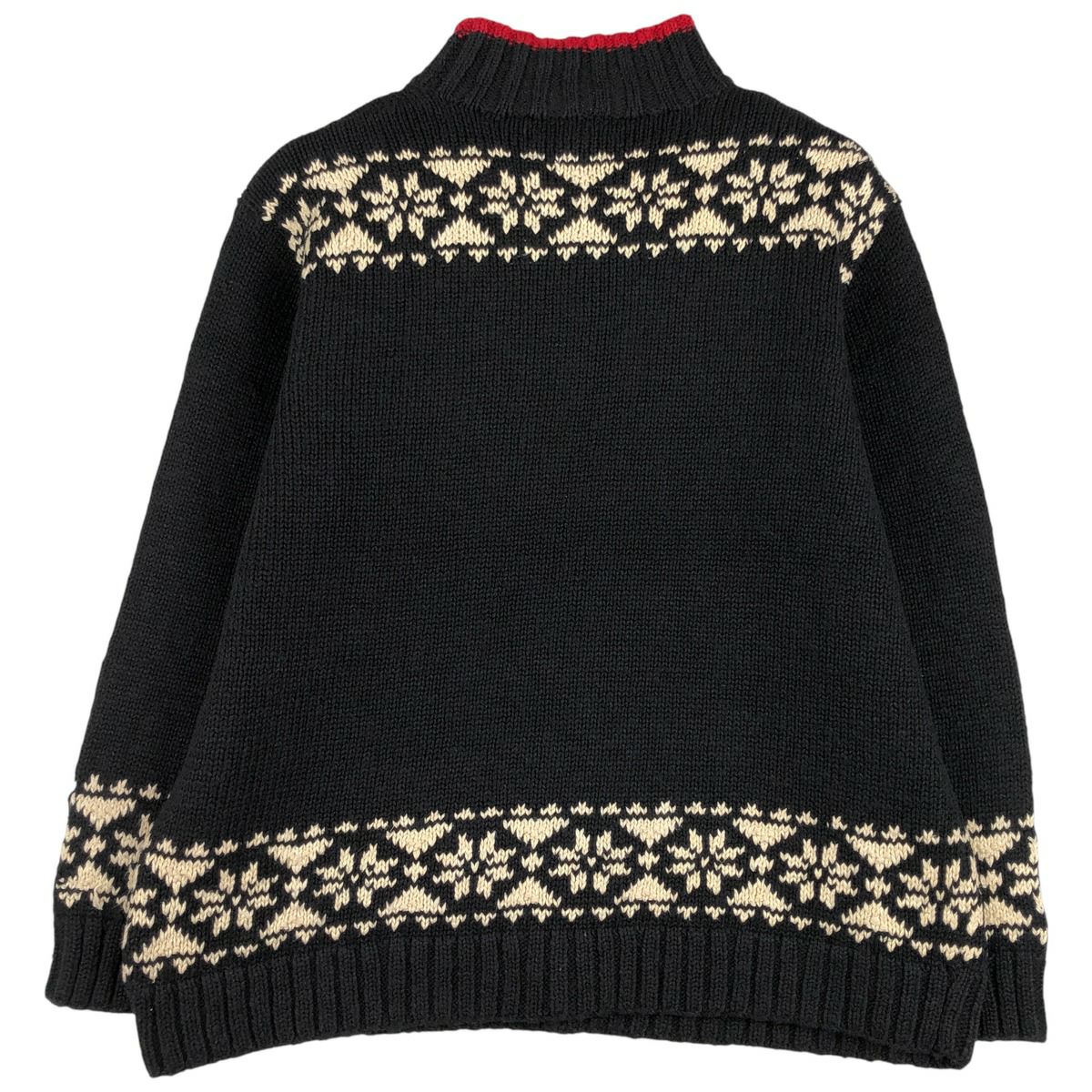 古着 ラルフローレン Ralph Lauren PETITE ノルディック柄 スノー柄 雪