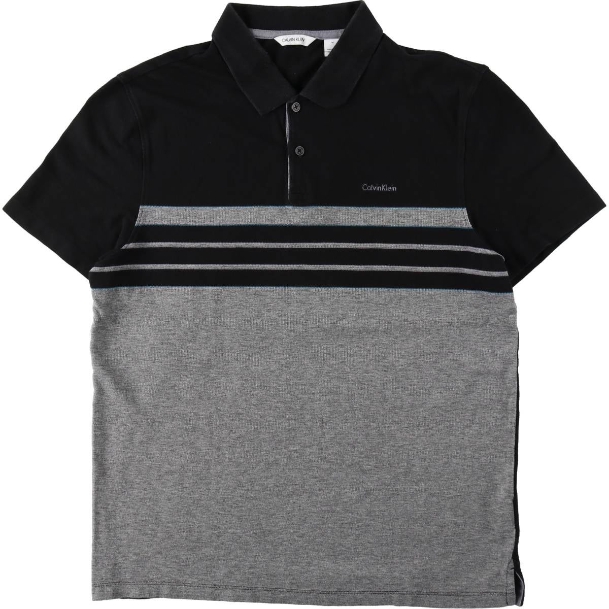 古着 カルバンクライン Calvin klein コットンニットハーフジップ