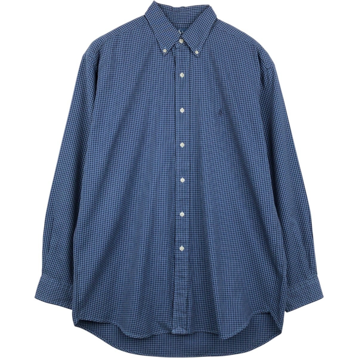古着 ラルフローレン Ralph Lauren BLAKE ギンガムチェック 長袖