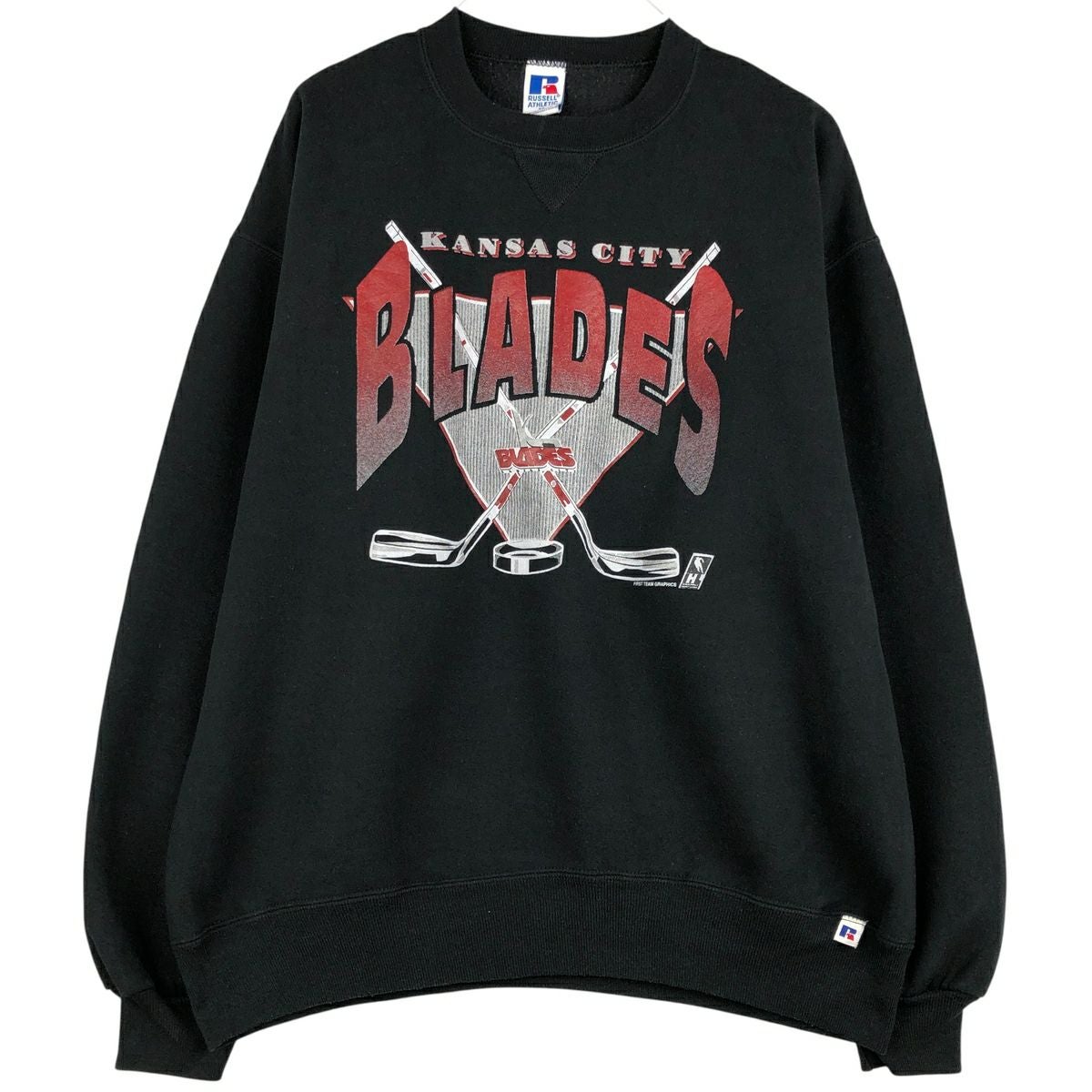 古着 90年代 ラッセル Russell ATHLETIC カレッジスウェットシャツ
